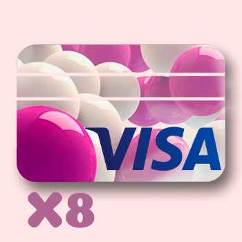 Visa Cloned Card $2500-3000